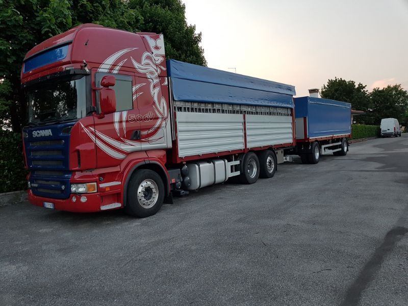 camion per la distribuzione di bevande