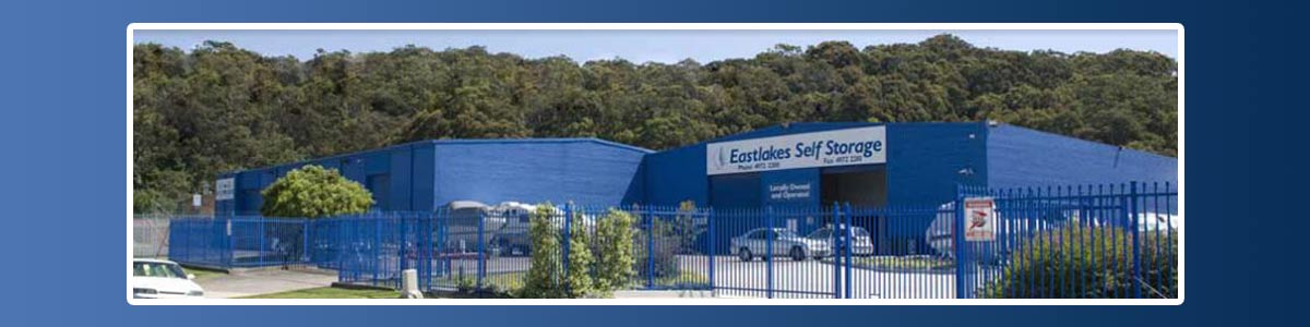Facility for our storage units near Newcastle