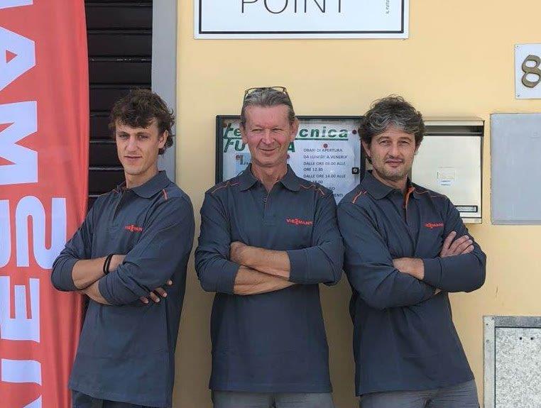Lo staff della ditta termotecnica
