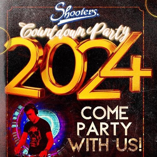 2024 New Year Count Down Party Poster