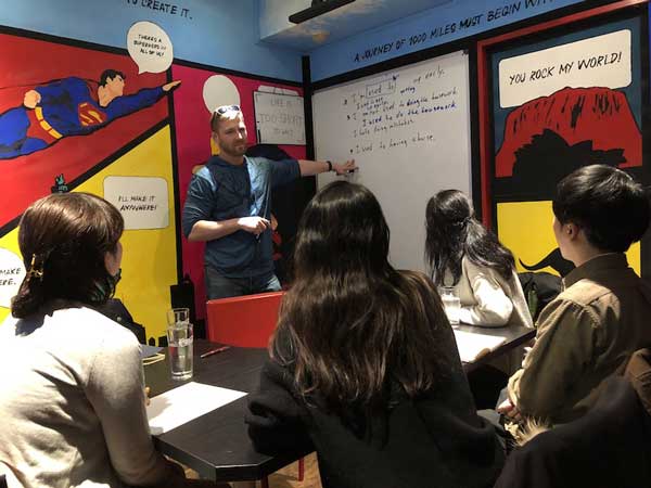 English Class at Shooters