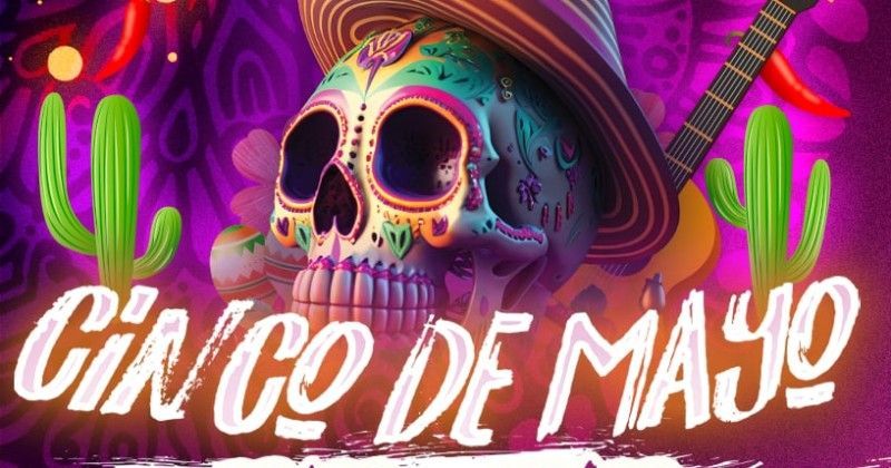 Flyer for Cinco de Mayo event in Nagoya