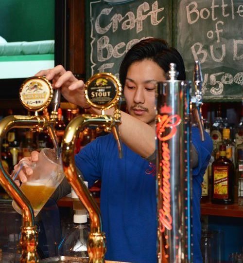 Bartender in Nagoya