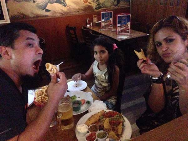 Family at Shooters