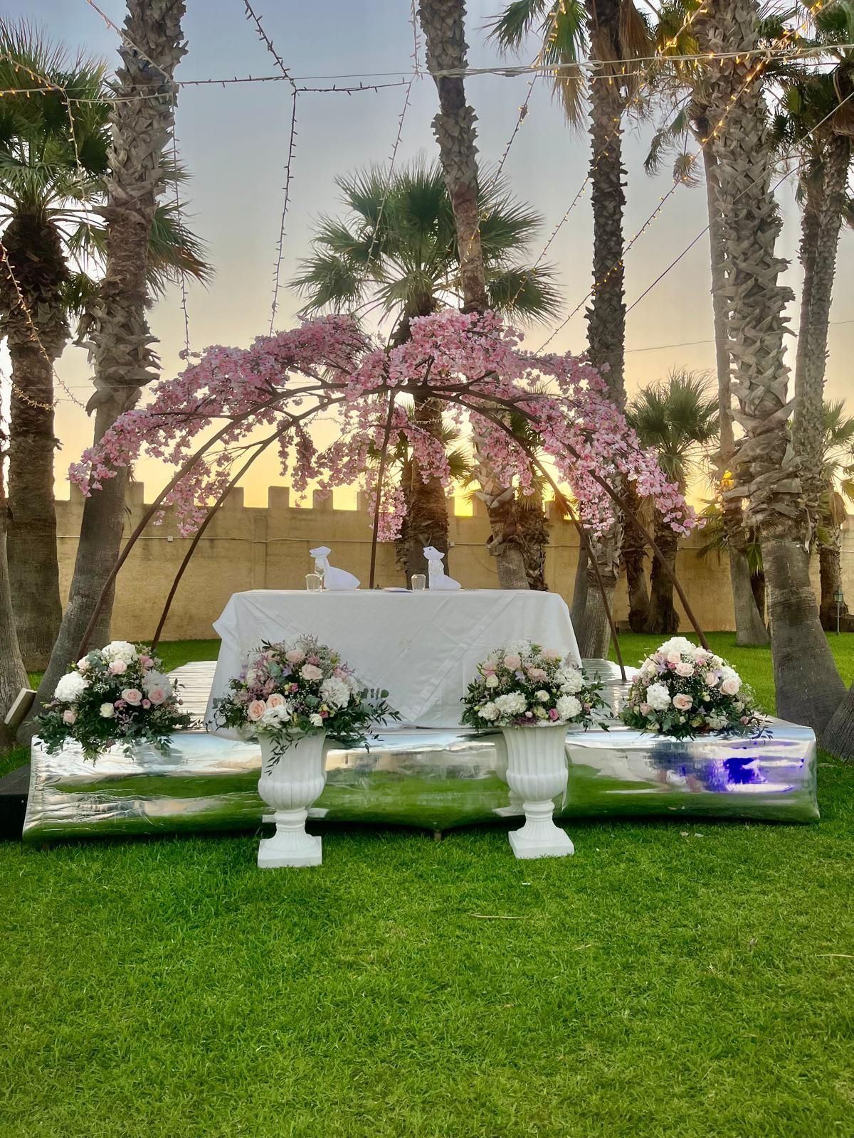 allestimento per taglio torta