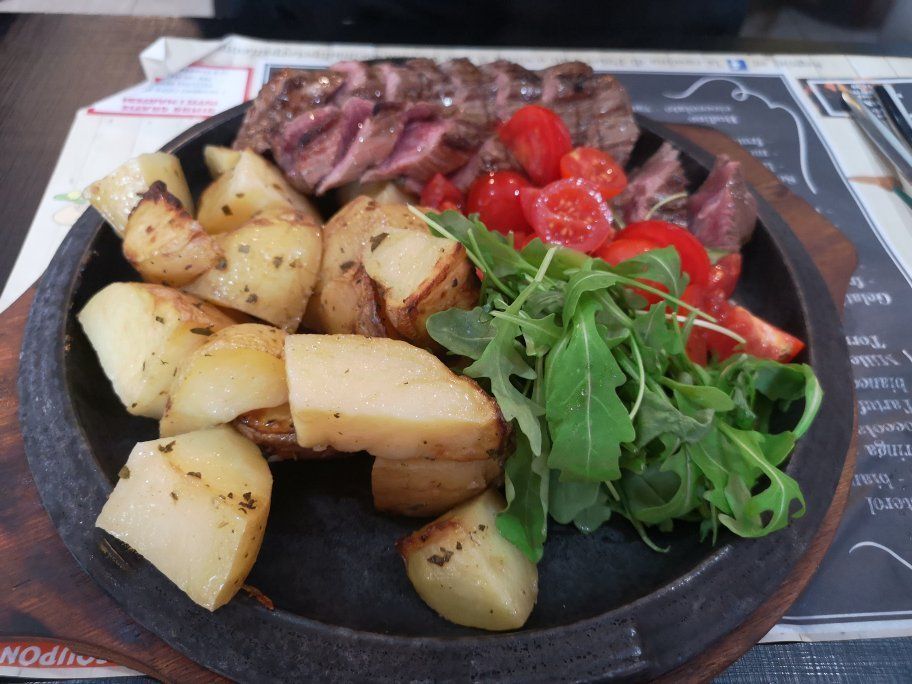 bistecca e patate