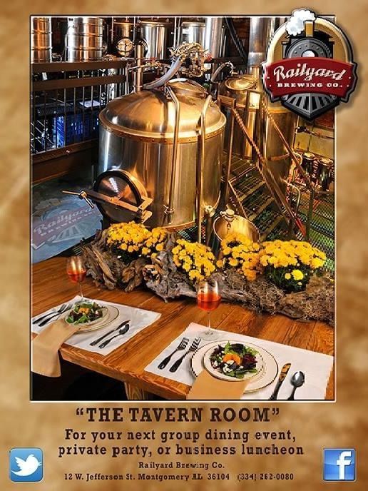 Railyard Brewing Co. advertisement for 