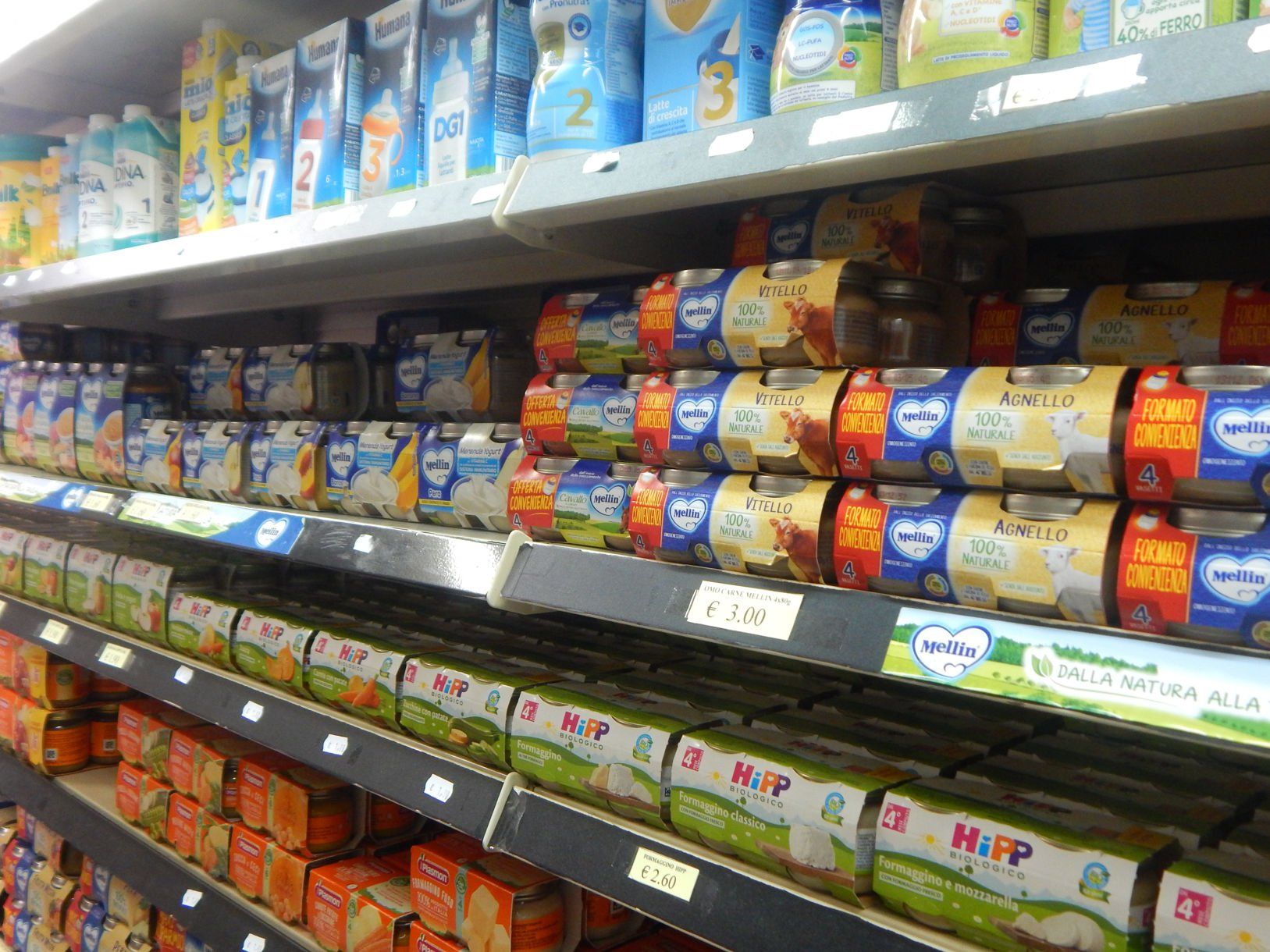 alimenti per neonati