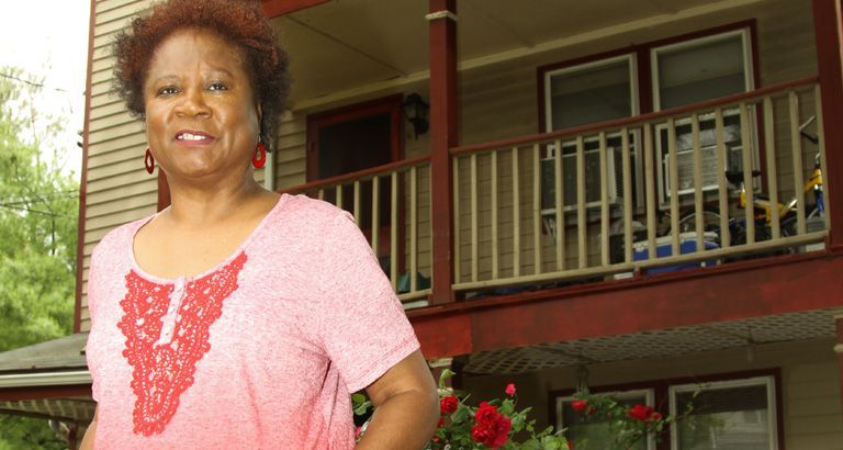 Thanks to a loan from HCLF, Rosalind Cobb will stay in her Hartford home