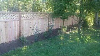 Hard wood fence - Vancouver, WA - DJ Fence Service