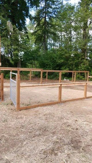 Wood fence installation - Vancouver, WA - DJ Fence Service