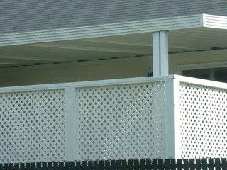 White crisscross fence - Vancouver, WA - DJ Fence Service