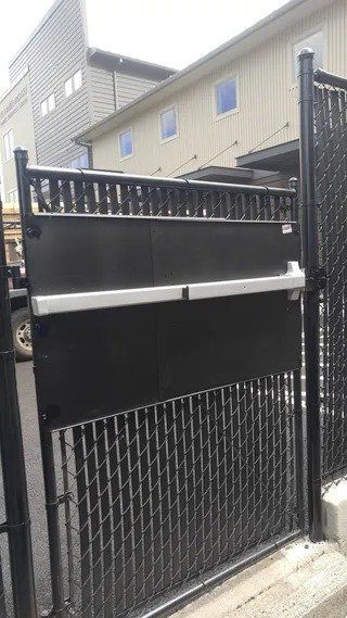 Black iron gate - Vancouver, WA - DJ Fence Service