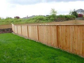 Backyard wood fence - Vancouver, WA - DJ Fence Service