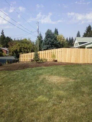 Large backyard fence - Vancouver, WA - DJ Fence Service