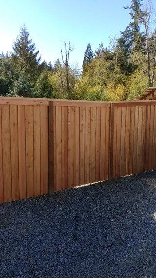 Vertical fence - Vancouver, WA - DJ Fence Service