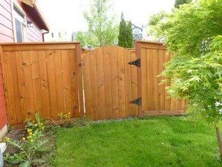 Wooden cedar fence - Vancouver, WA - DJ Fence Service