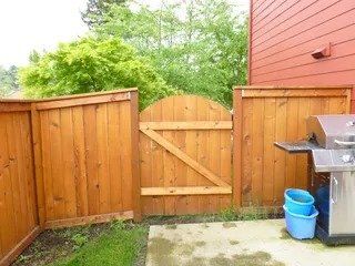 Wood cedar gate - Vancouver, WA - DJ Fence Service