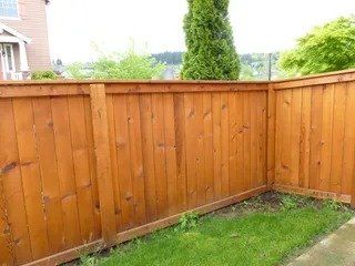 Flatboard wood fence - Vancouver, WA - DJ Fence Service