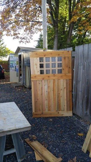Wooden door - Vancouver, WA - DJ Fence Service