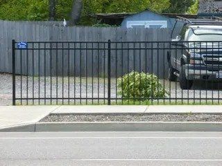 Parkside iron fence - Vancouver, WA - DJ Fence Service