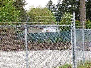 Chain link security fence - Vancouver, WA - DJ Fence Service