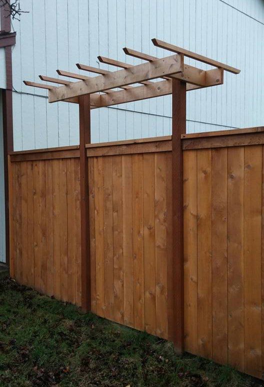 Wooden fence design - Vancouver, WA - DJ Fence Service