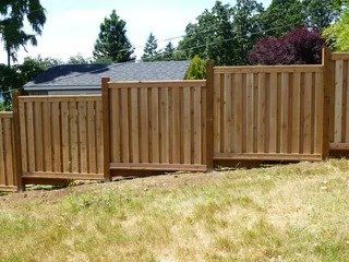 Semi privacy fence - Vancouver, WA - DJ Fence Service