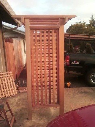 Pergola side view - Vancouver, WA - DJ Fence Service