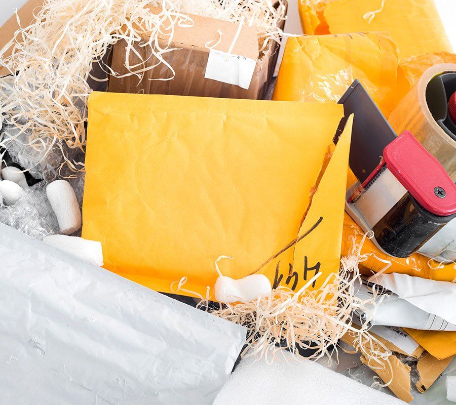 A yellow envelope with the word why written on it