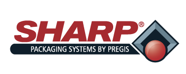 The logo for sharp packaging systems by pregis