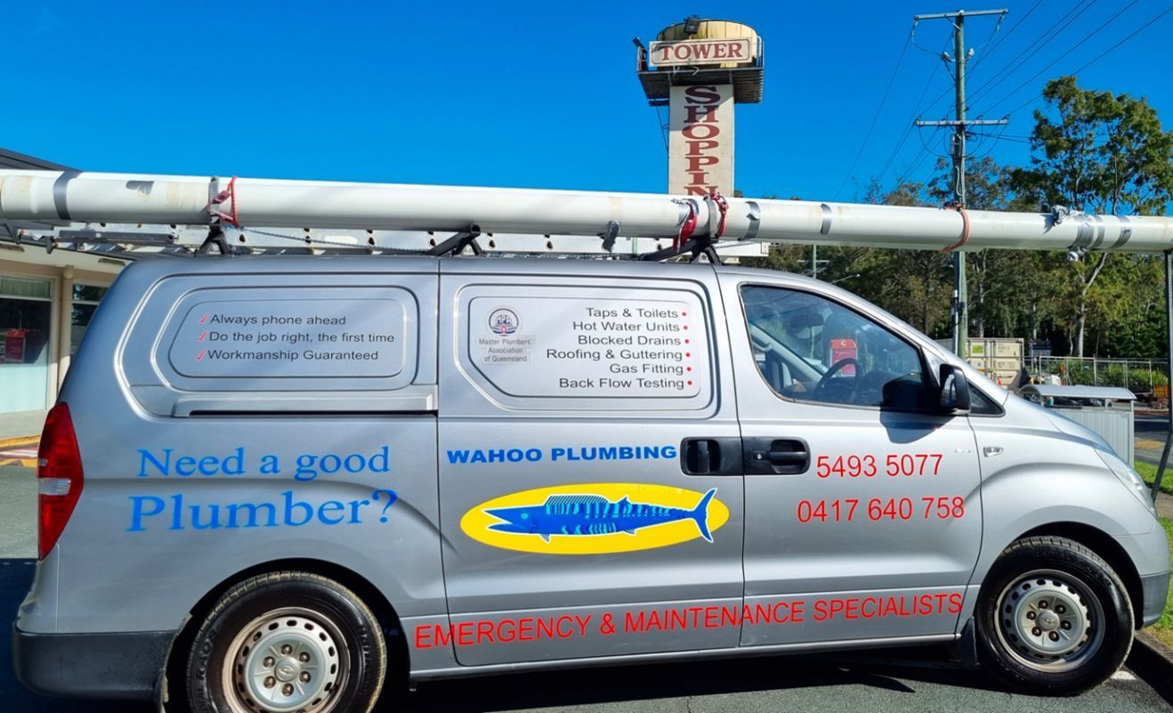 A Van That Says Need a Good Plumber on It — Wahoo Plumbing in Deception Bay, QLD