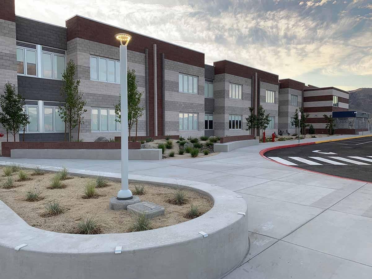 Nick Poulakidas School  Clear Anodized from Architectural Metals