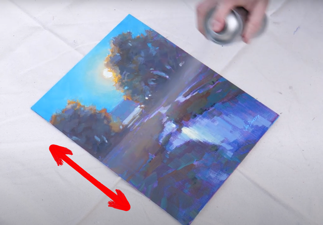 How to Varnish an Acrylic Painting 