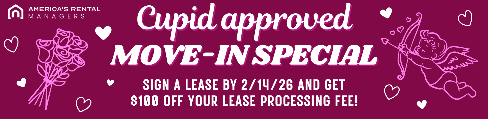 February Rental move-in special