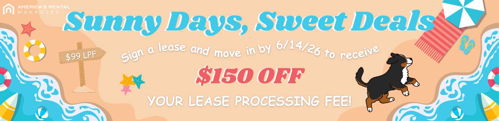 February Rental move-in special