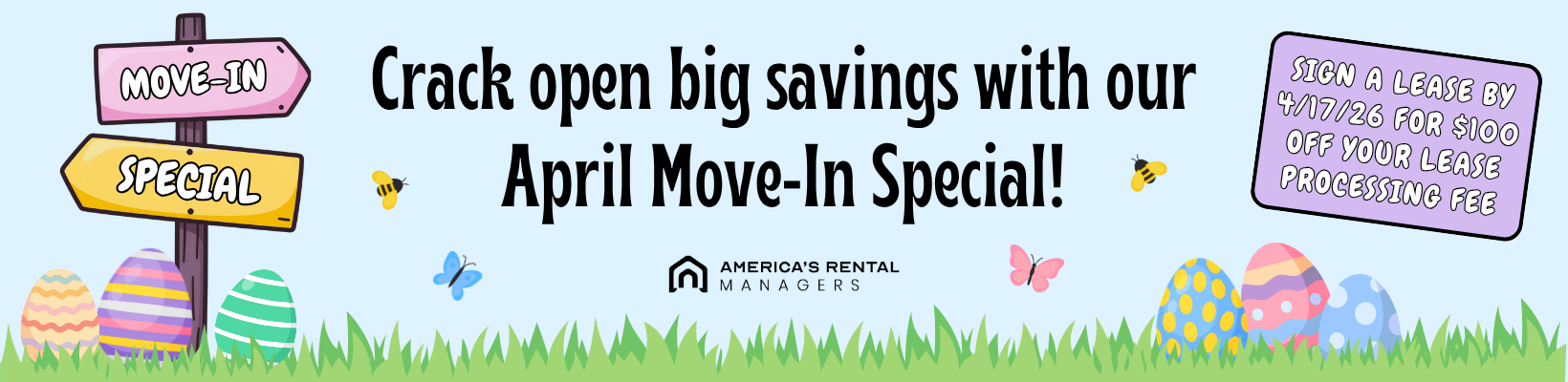 February Rental move-in special