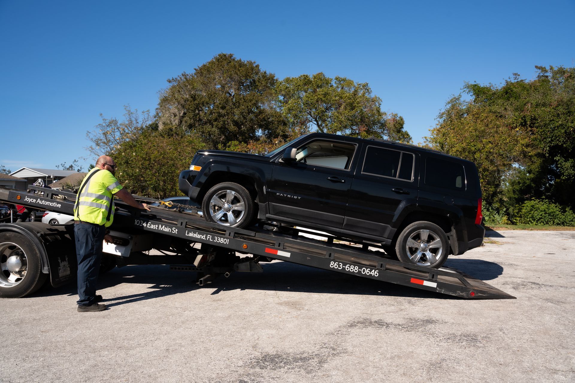Towing Gallery | Joyce Automotive and Towing