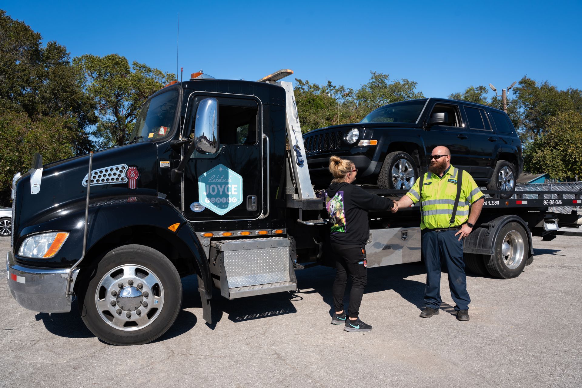 Towing Gallery | Joyce Automotive and Towing