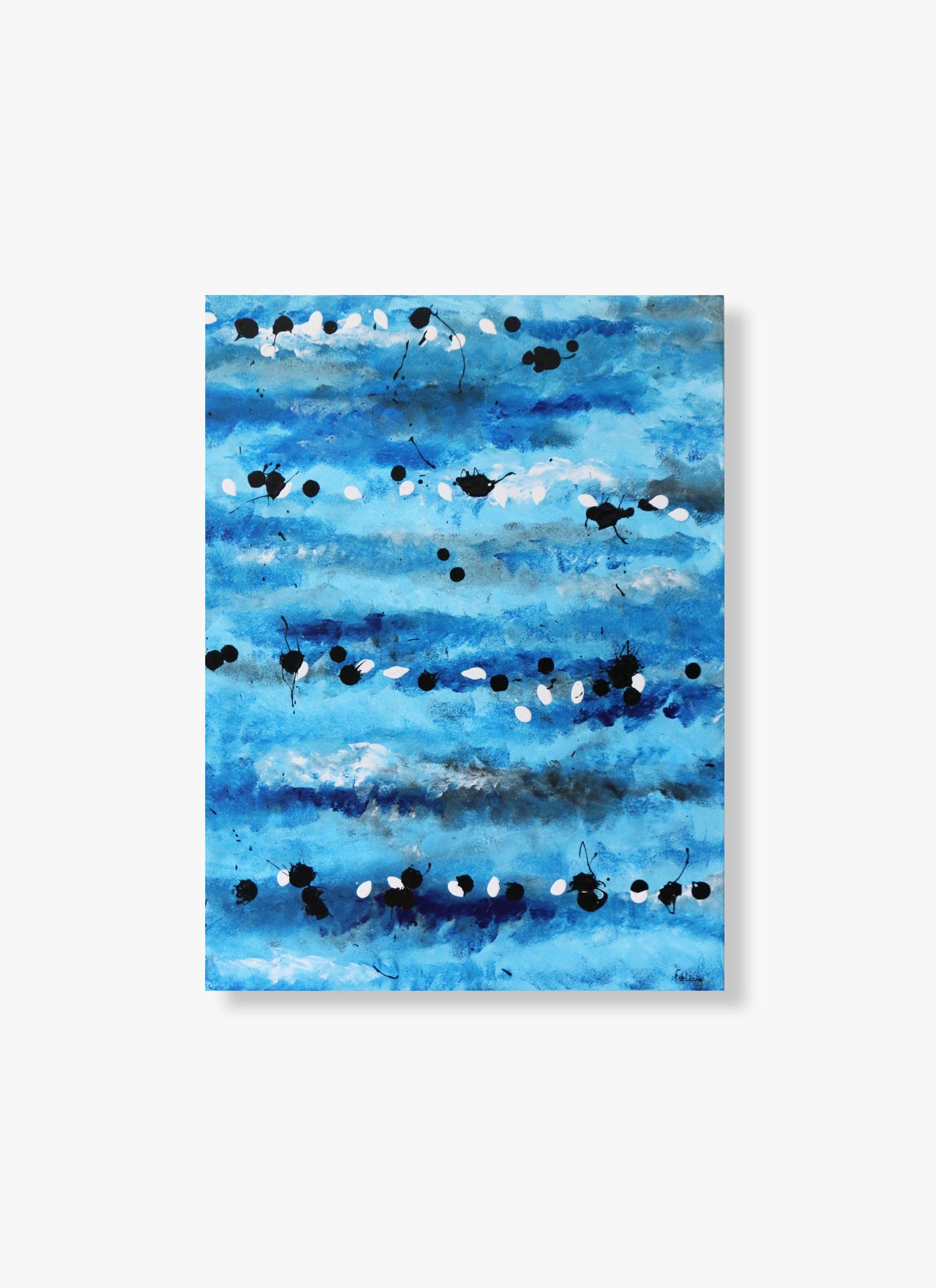 abstract kunstwerk schilderij