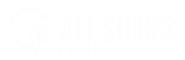 White logo featuring the text 