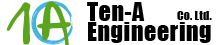 Logo of Ten-A Engineering Co. Ltd.; a green 