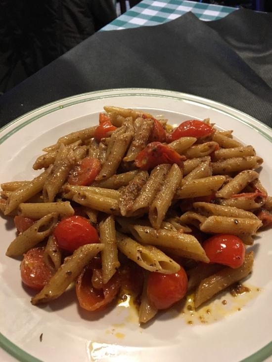 penne con pomodorini