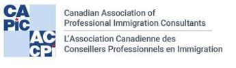 the logo for the canadian association of professional immigration consultants