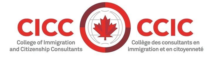 the logo for the college of immigration and citizenship consultants