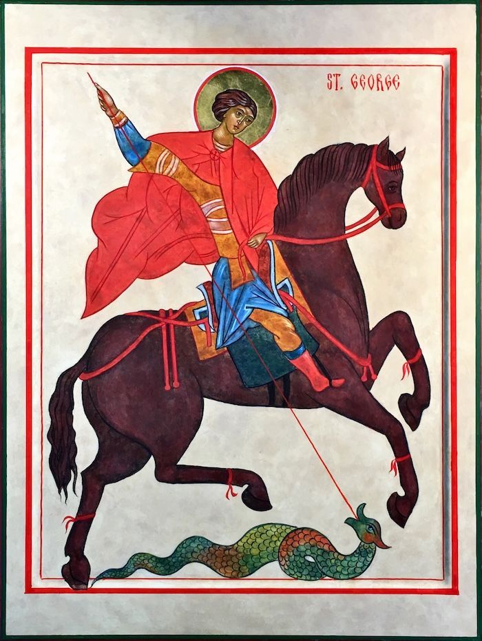 St. George & the dragon