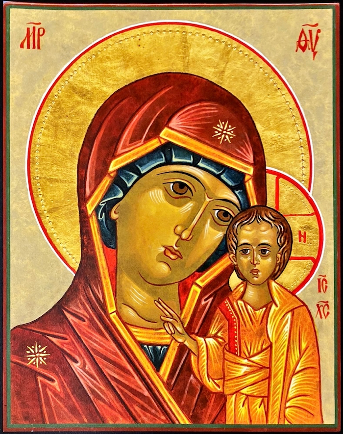 New Packet: Icon of The Kazan Mother of God 