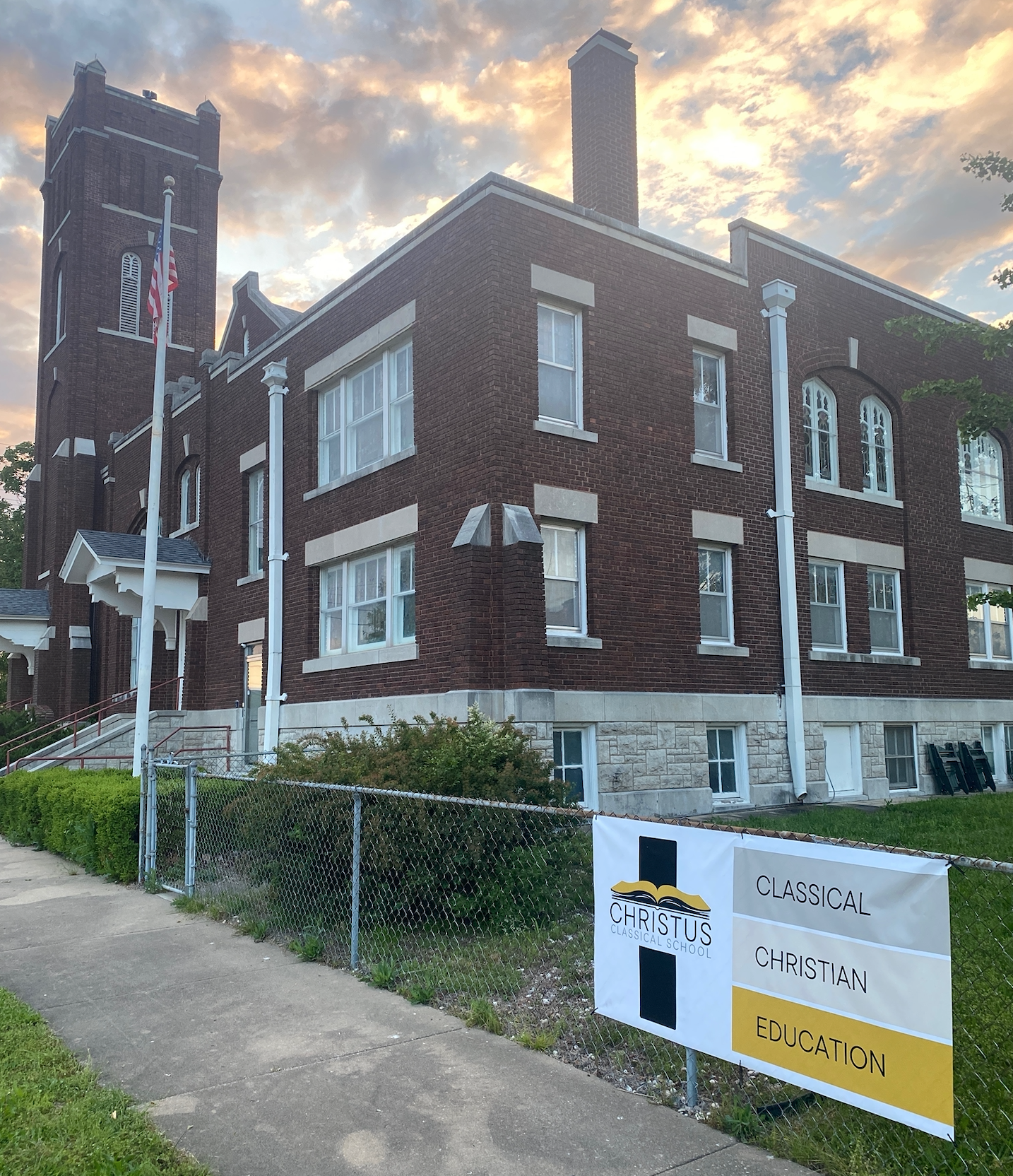 Cornerstone Baptist Church location for Christus Classical School