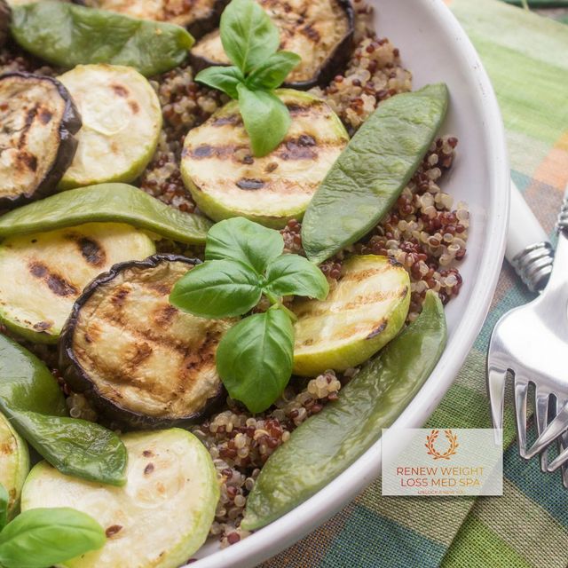 Quinoa Salad with Grilled Vegetables