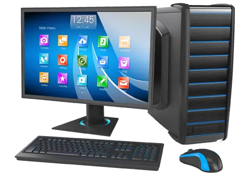 Computer Repair Company — Desktop Computer in